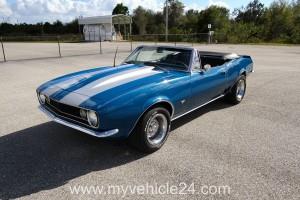 Pic 00 - 1967 Chevrolet Camaro Convertible - myVEHICLE24 - US-Cars, Muscle Cars, Classic Cars, Motorcycles &amp; Boats