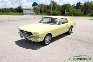 Pic 01   1965 Ford Mustang Coup     myVEHICLE24   US Cars  Muscle Cars  Classic Cars  Motorcycles &amp; Boats
