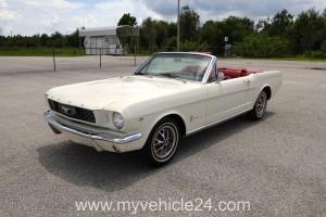 Pic Main - 1966 Ford Mustang Cabrio - myVEHICLE24 - US-Cars, Muscle Cars, Classic Cars, Motorcycles &amp; Boats, Worldwide Shipping