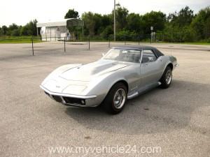 Pic Main - 1968 Chevrolet Corvette Convertible (Number Matching) - myVEHICLE24 - US-Cars, Muscle Cars, Classic Cars, Motorcycles &amp; Boats