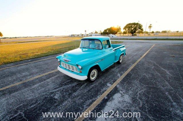 Pic 01 - 1955 Chevrolet 3100 Pickup - myVEHICLE24 - US-Cars, Muscle Cars, Classic Cars, Motorcycles & Boats