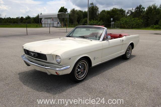 Pic Main - 1966 Ford Mustang Cabrio - myVEHICLE24 - US-Cars, Muscle Cars, Classic Cars, Motorcycles & Boats, Worldwide Shipping