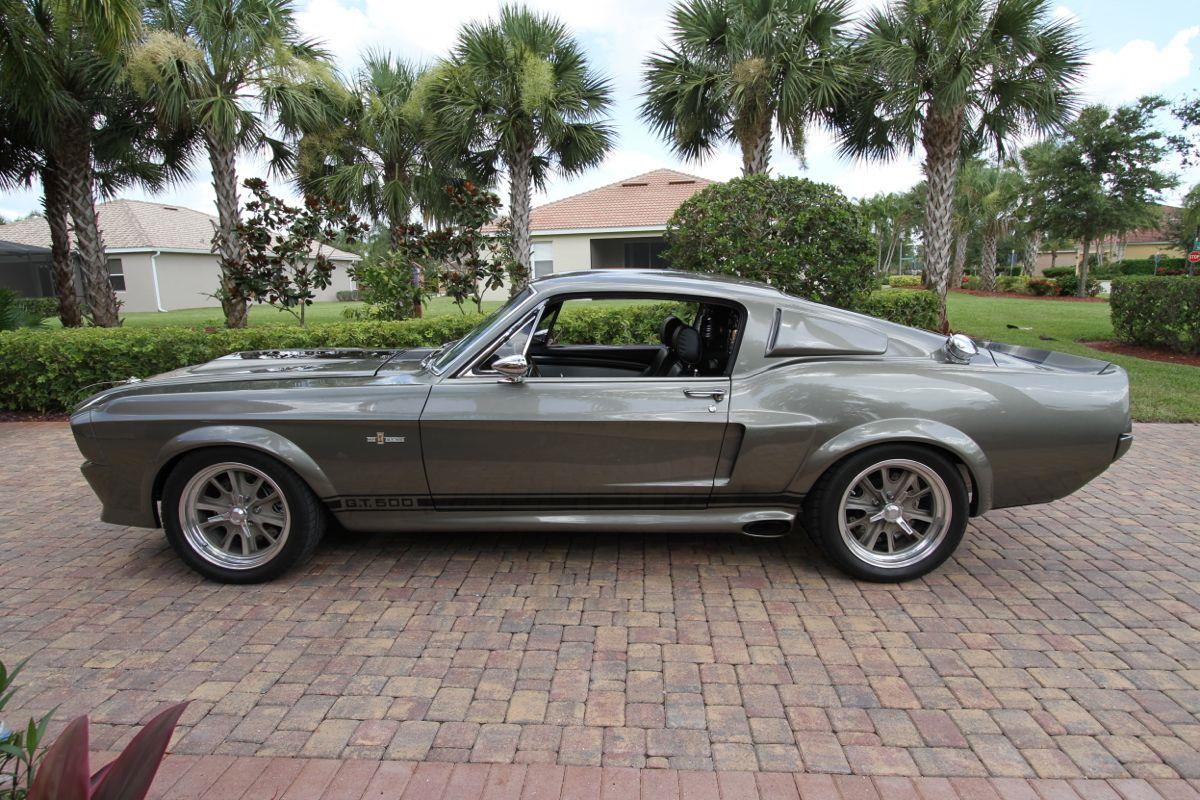 Ford mustang fastback 67 shelby gt500 eleanor clone #6
